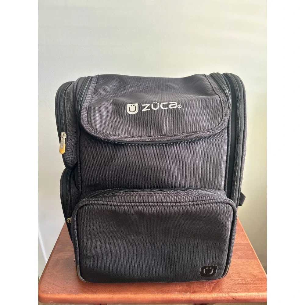 Zuca Black Backpack Unisex Large